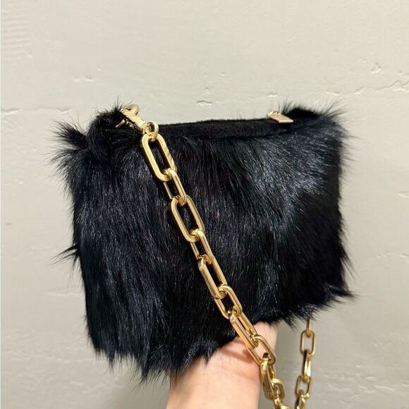 Handmade Genuine Goat Hair-on Hide Purse/Shoulder Bag/ Crossbody - Picture 8 of 16